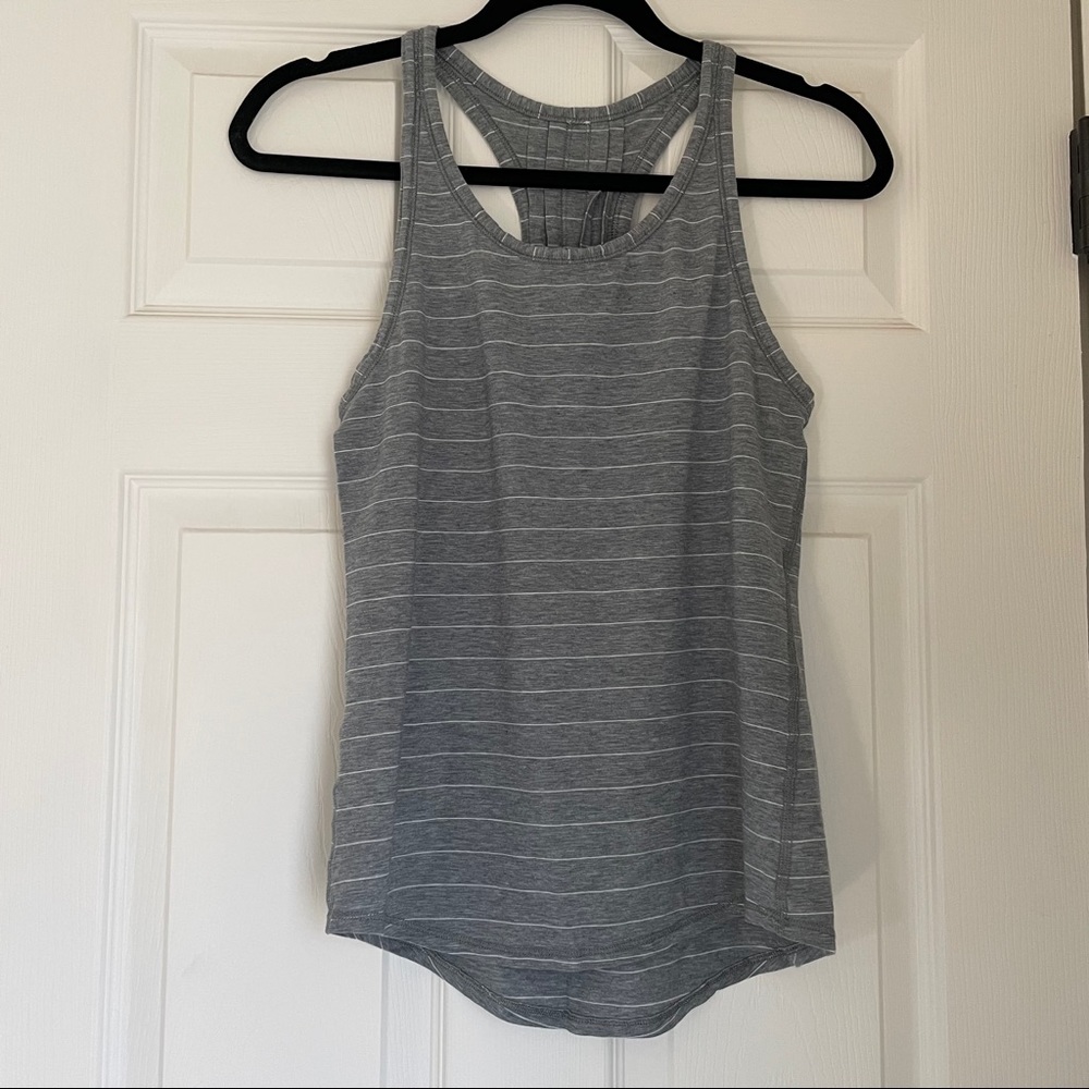 Lululemon Striped Racerback Tank